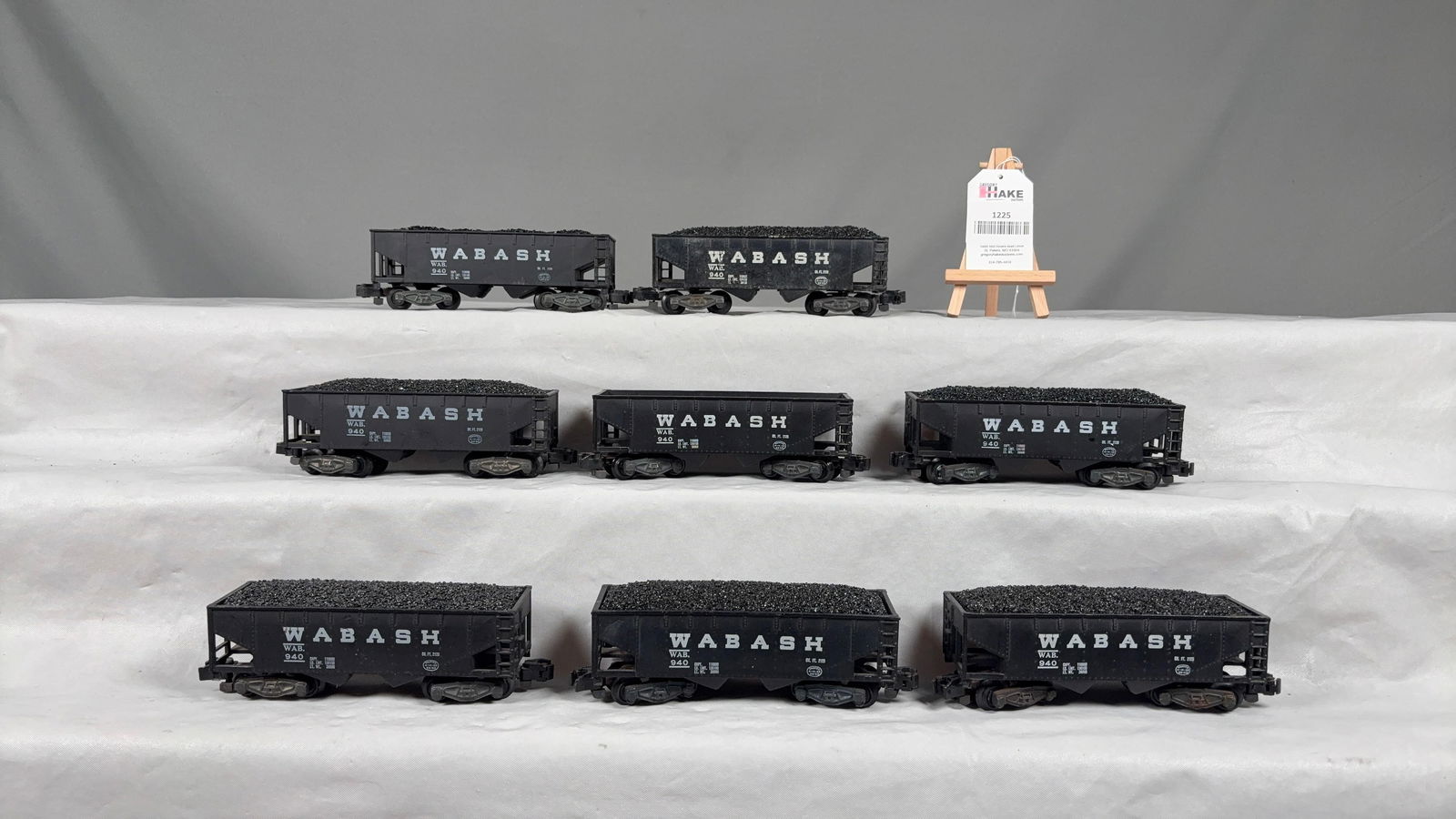 8 American Flyer Postwar 940 Wabash Hoppers - 2