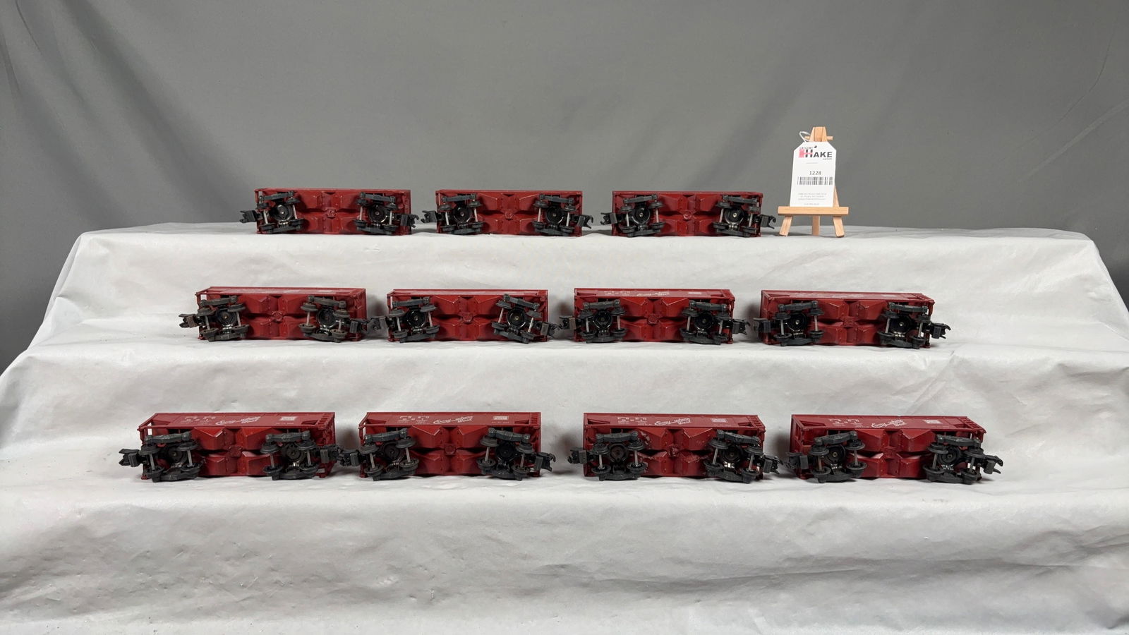 11 American Flyer 921 CB&Q Hoppers with Coal Loads - 4