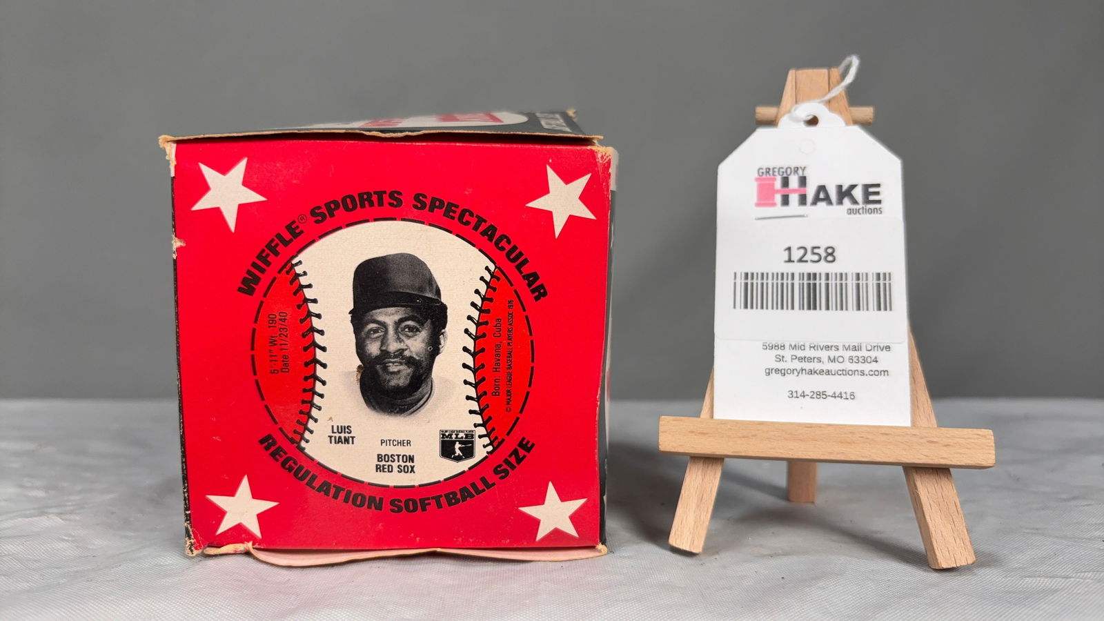 Vintage Wiffle Ball Ball, Box and Baseball Discs - 2