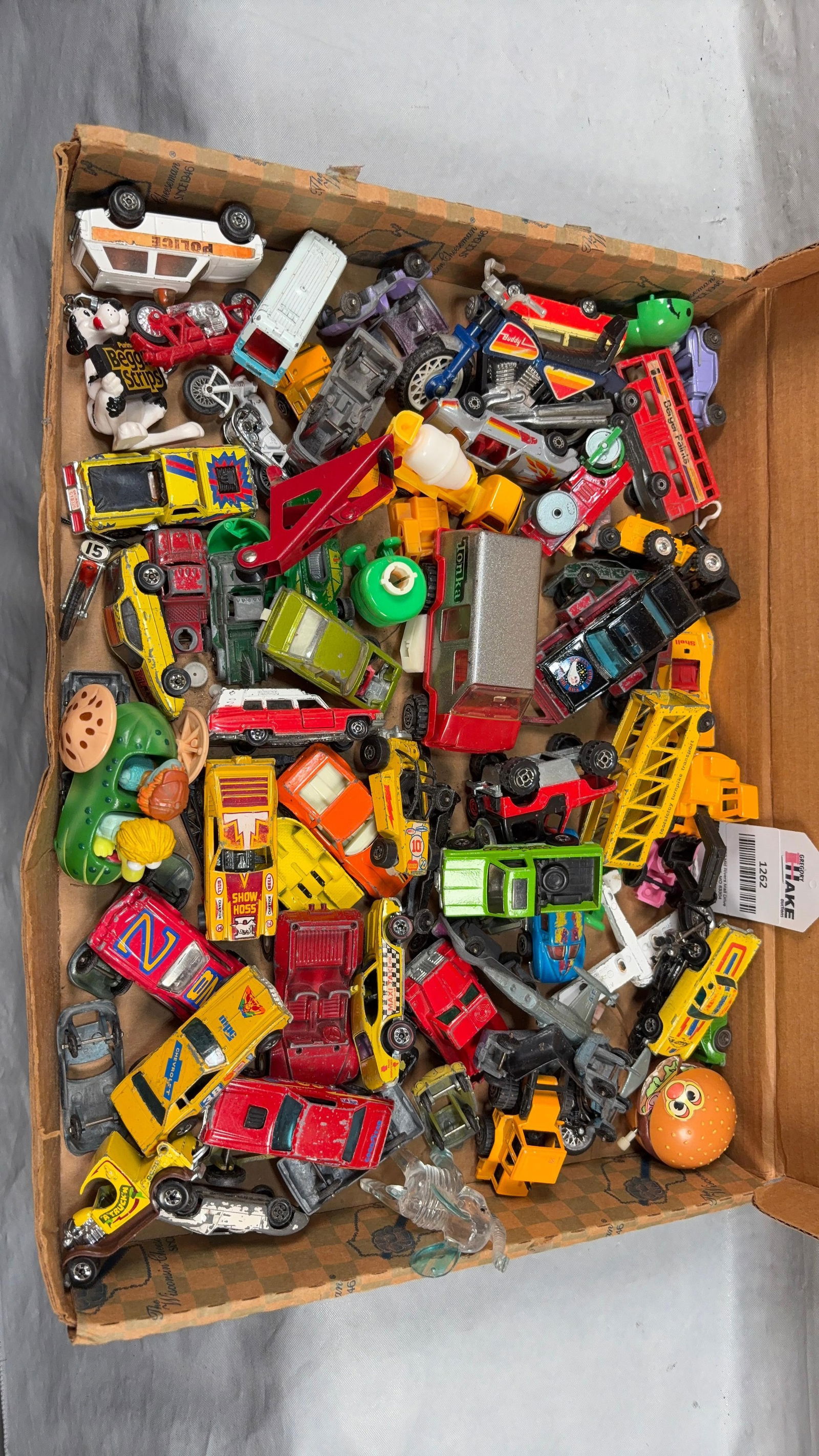 Large Lot of Vehicles - Hot Wheels, Matchbox, Disney, Sesame Street and Others (1 of 1)