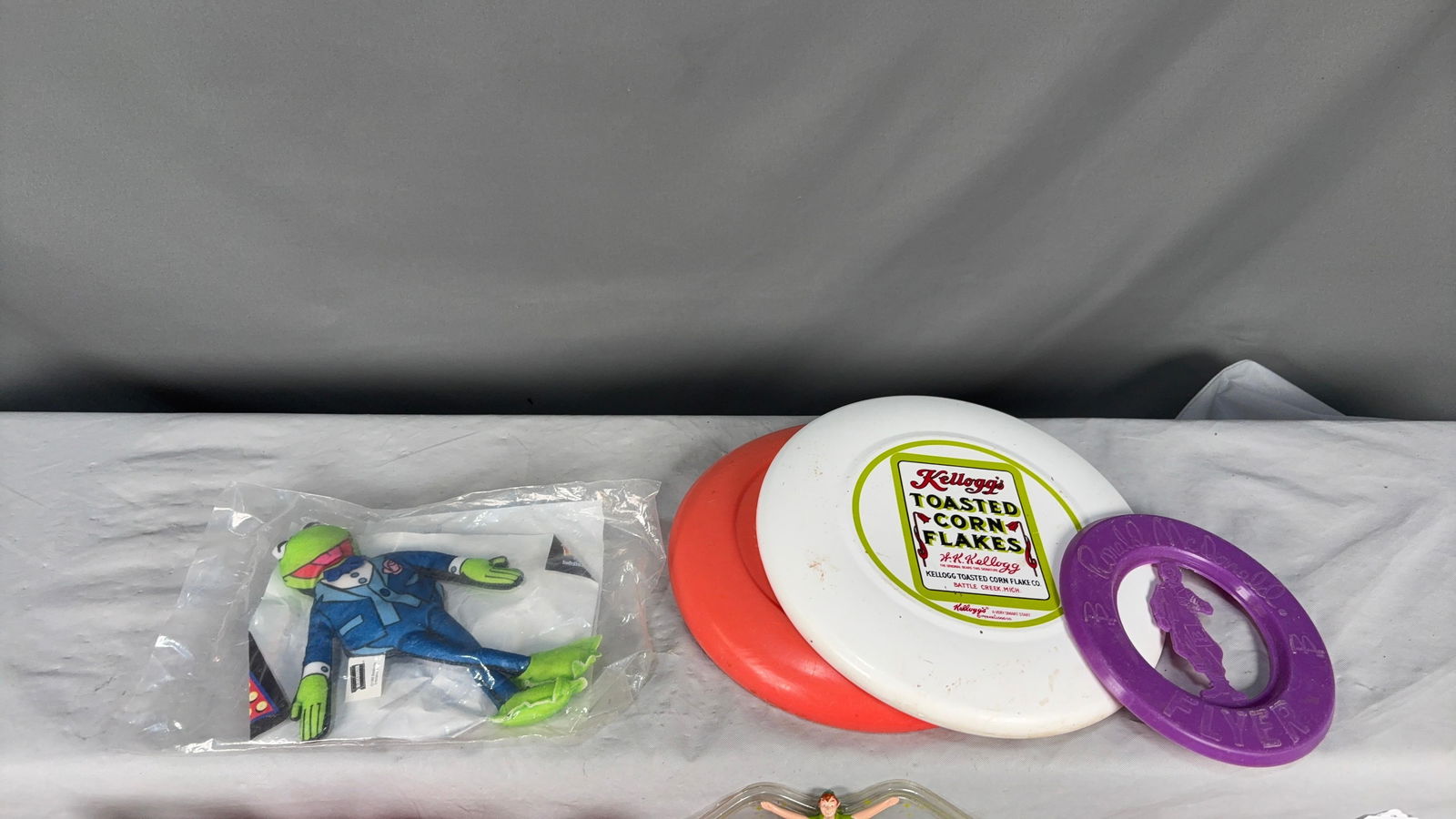 Box lot of Pez, Disney, Flintstones & Other Toys - 2