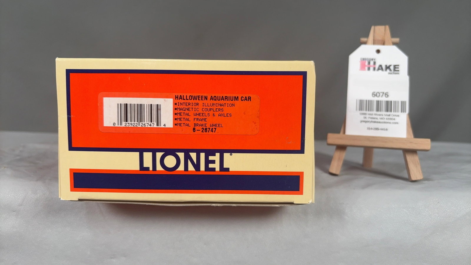 Lionel LTI Halloween Aquarium Car 26747 w/OB (1 of 2)