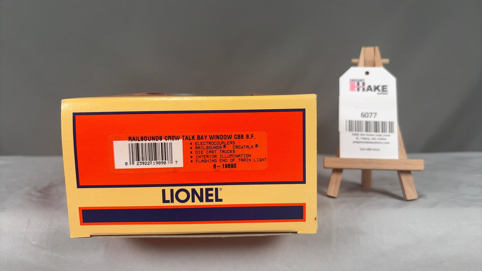 Lionel LTI Railsounds Crew Talk Bay Window CB8 8.F. 19890 w/OB (1 of 2)