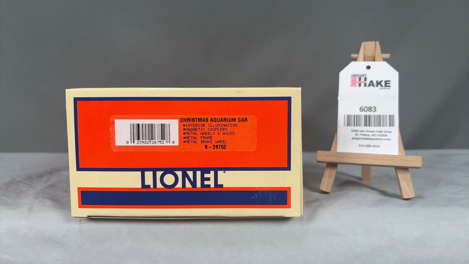 Lionel LTI Christmas Aquarium Car 26752 w/OB (1 of 2)