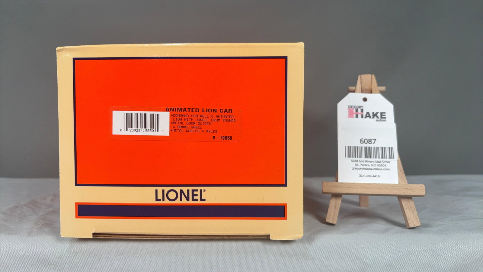 Lionel LTI Animated Lion Car 19850 w/OB (1 of 4)