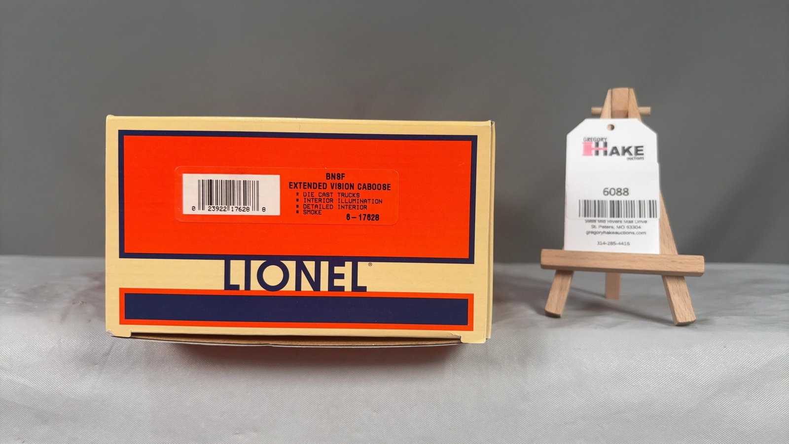 Lionel LTI BNSF Extended Vision Caboose 17628 w/OB (1 of 2)
