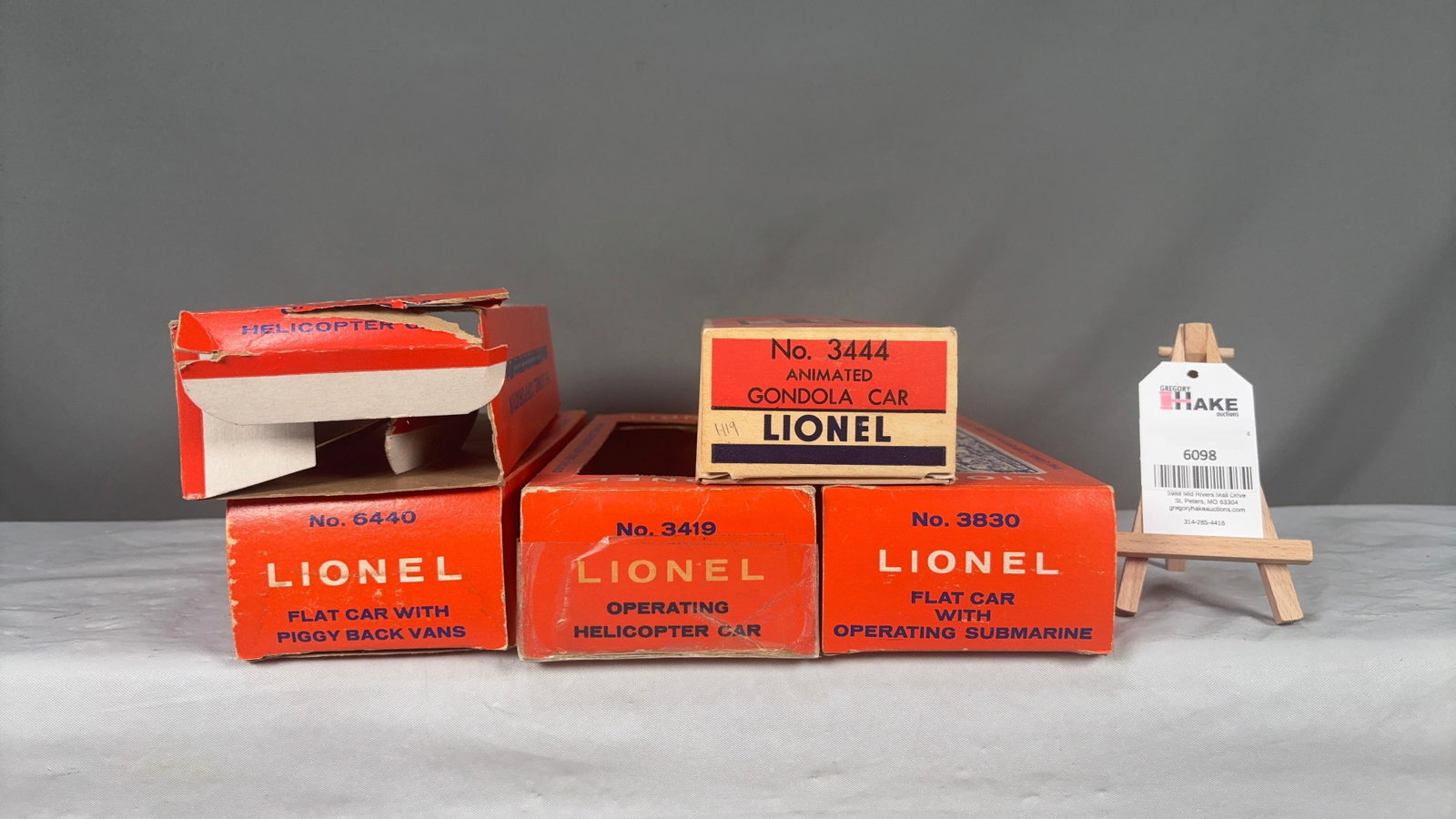 Lionel Postwar Group of Empty Boxes (1 of 2)
