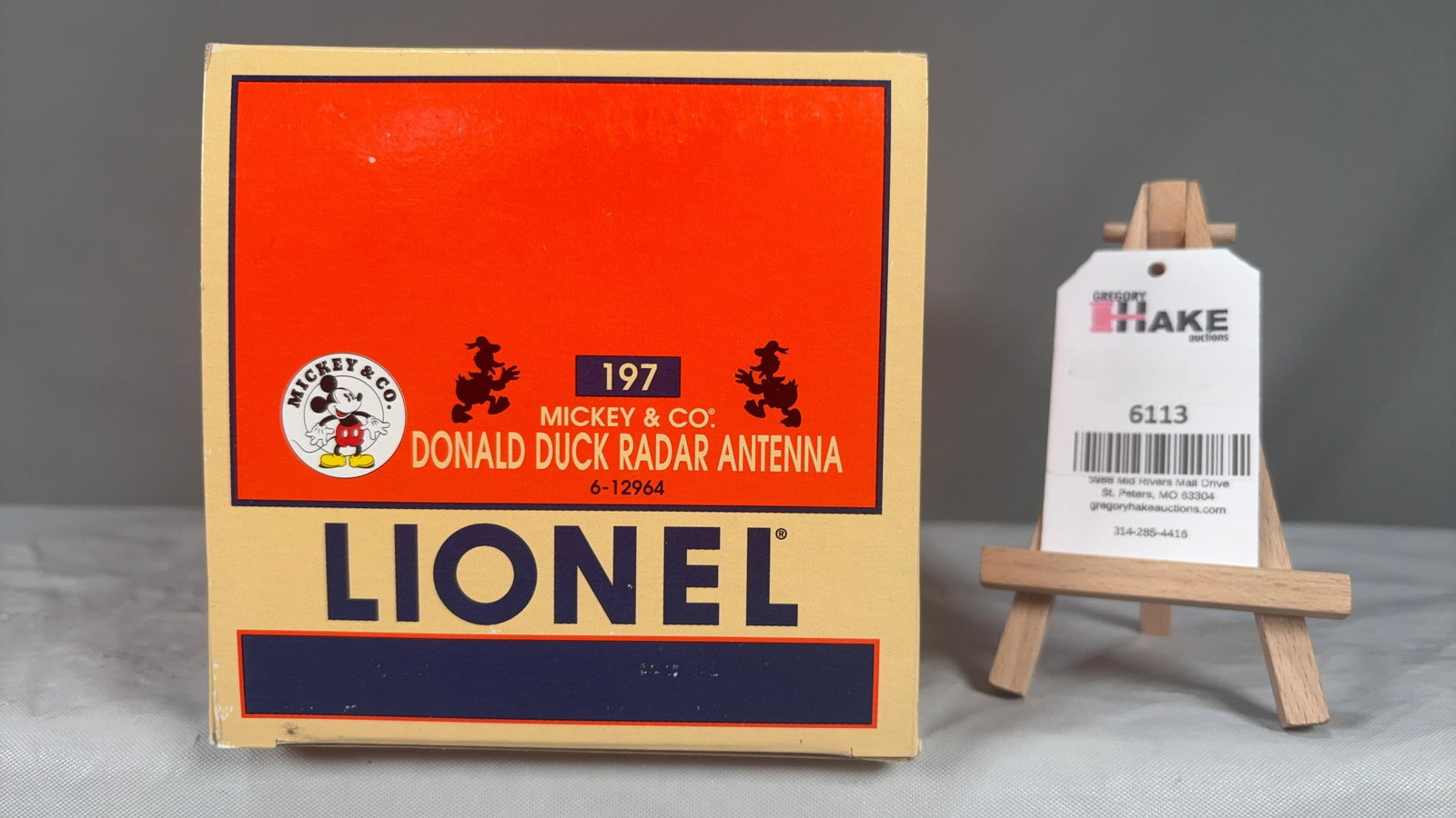 Lionel LTI Donald Duck Radar Antenna 12964 w/OB (1 of 2)