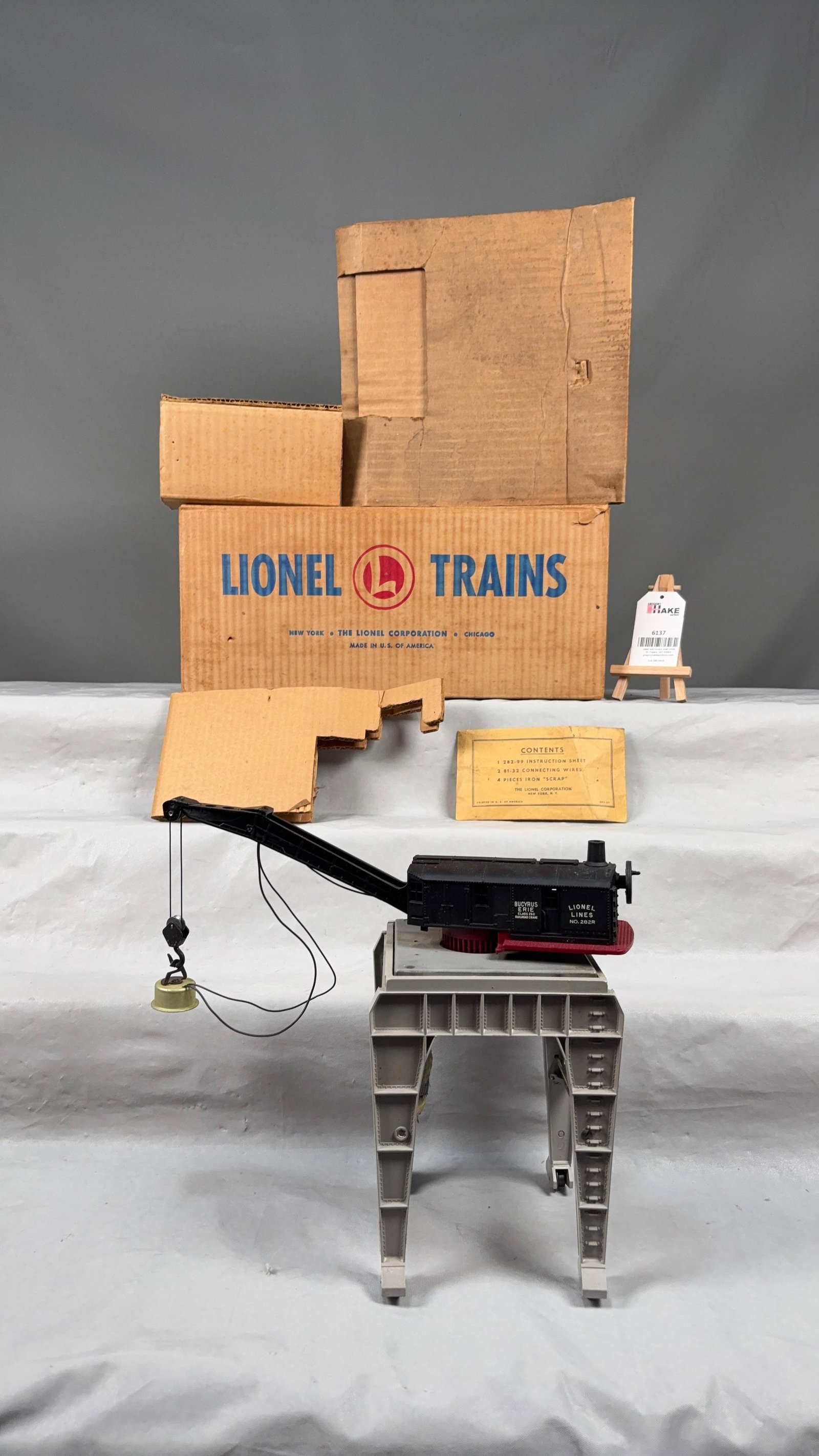 Lionel Postwar 282 Gantry Crane w/OB (1 of 8)