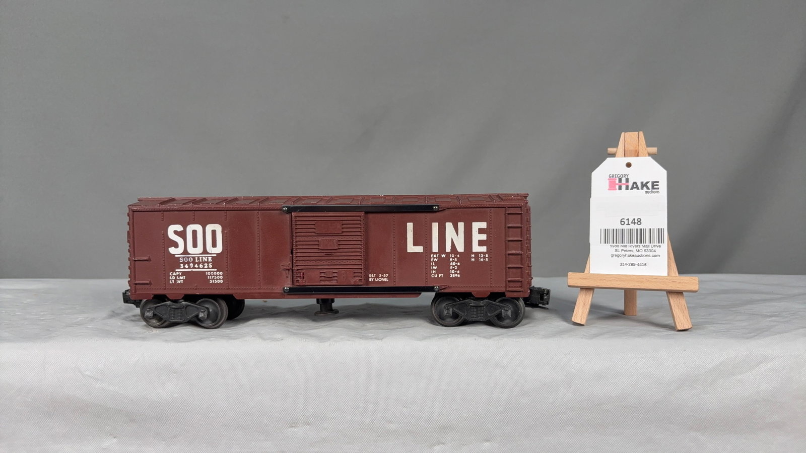 Lionel Postwar 3494-625 SOO LINE Operating Boxcar (1 of 6)