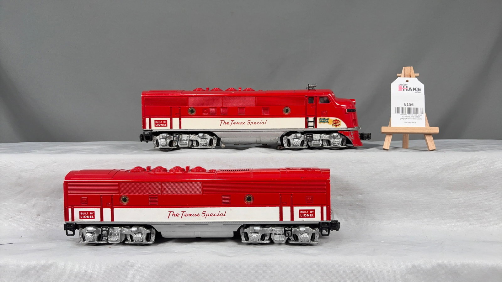 Lionel Postwar 2245 Texas Special AB F3 Diesel Locomotives (1 of 6)