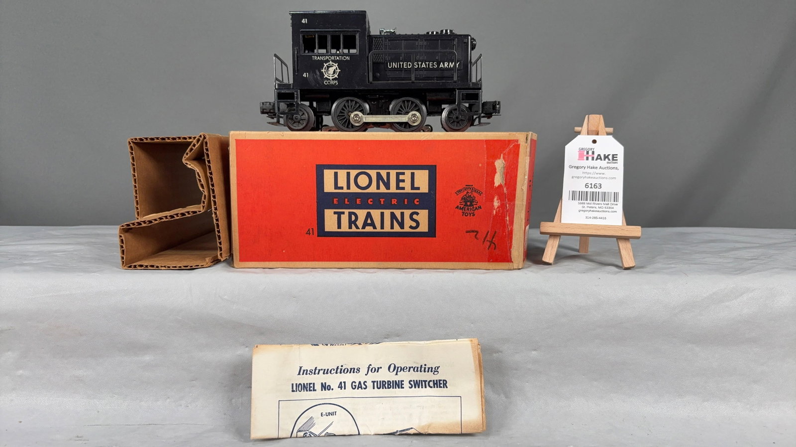 Lionel Postwar 41 US Army Motorized Unit w/OB (1 of 6)