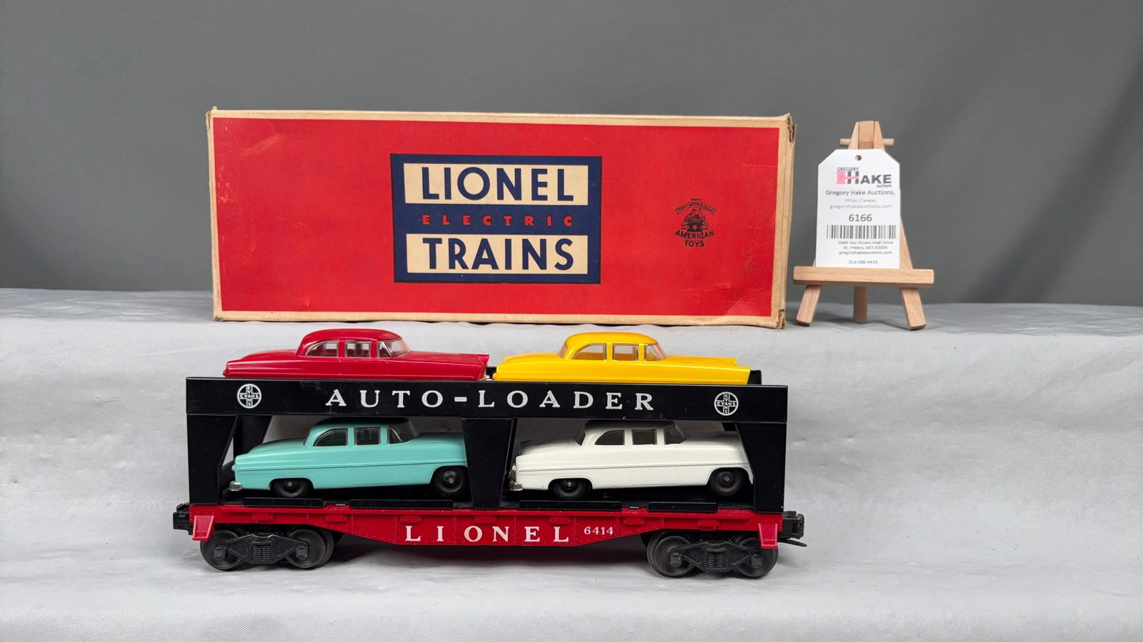 Lionel Postwar 6414 Automobile Car w/OB (1 of 6)