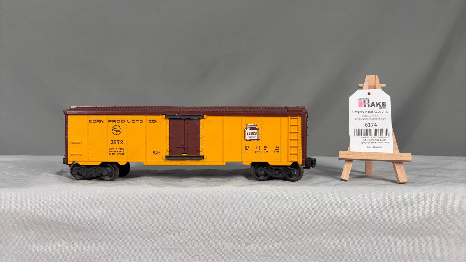 Lionel Postwar 3672 Painted Bosco Car (1 of 6)