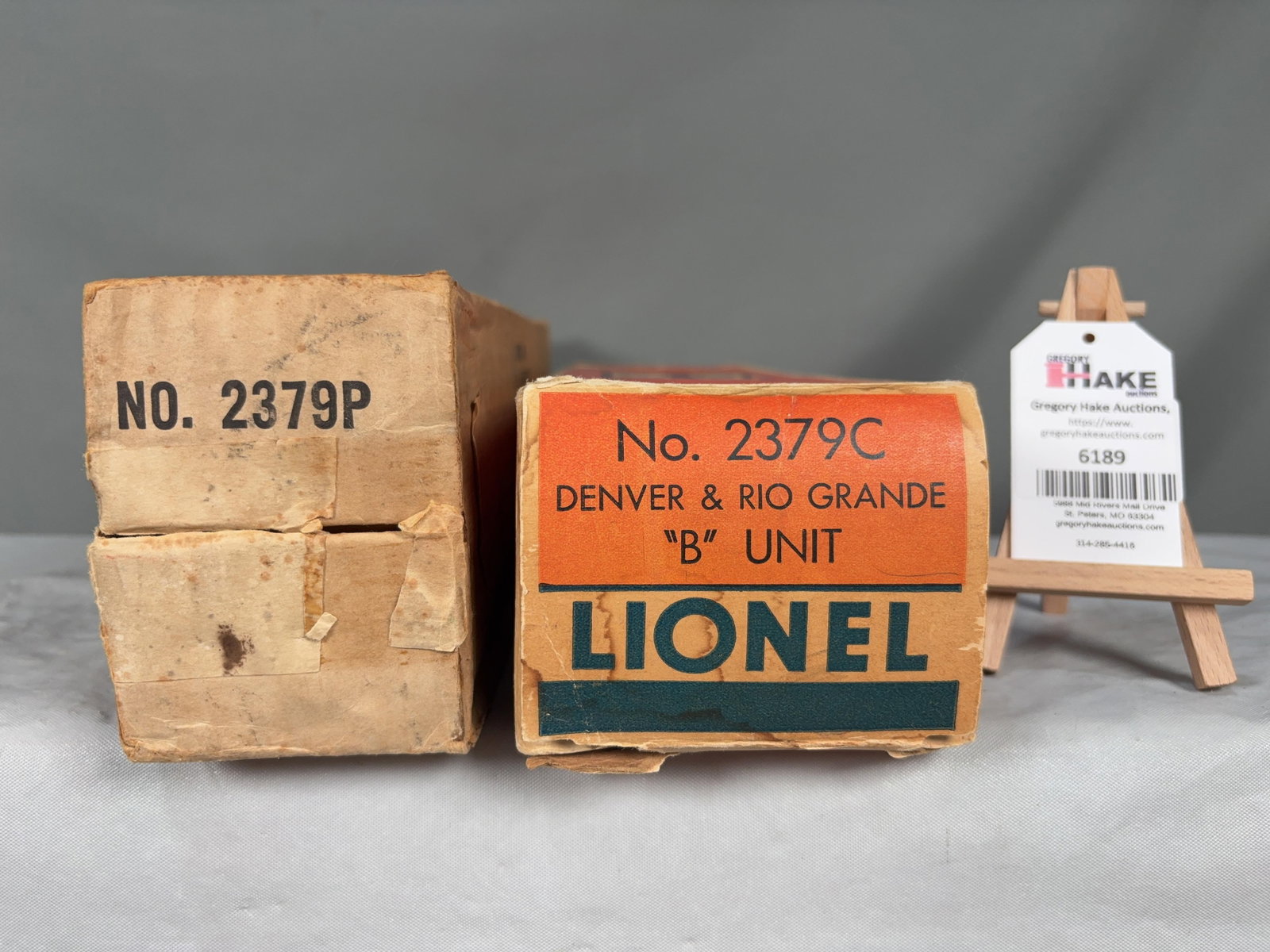 Lionel Postwar 2379 P&C Rio Grand F3 Empty Boxes (1 of 2)