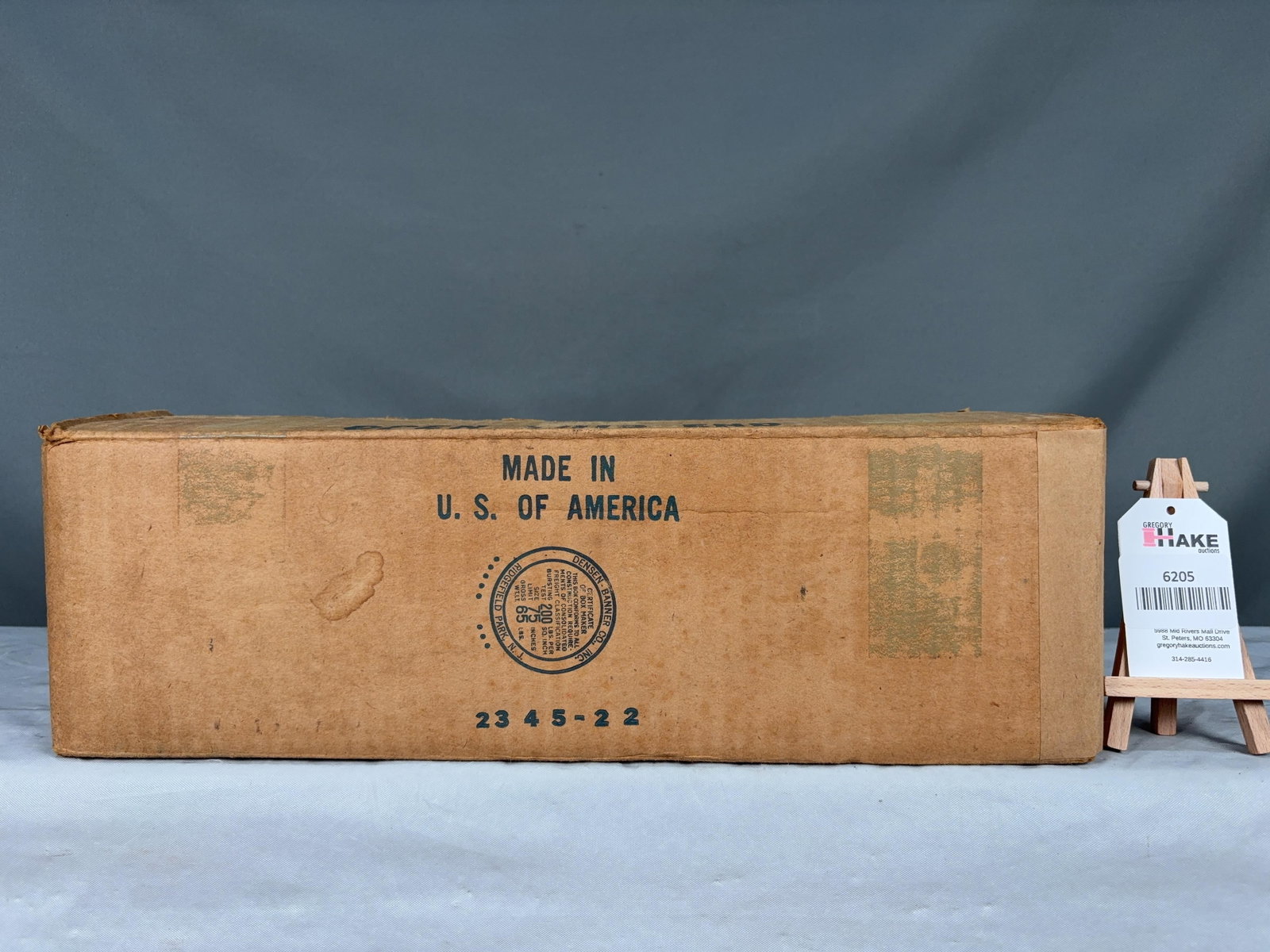 Lionel Postwar 2345 Empty Master Carton - 2