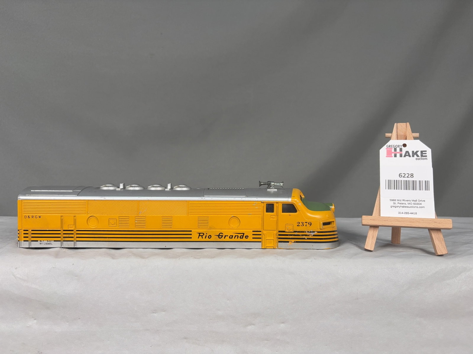 Lionel After Market 2379 Rio Grande A Unit Shell Only (1 of 6)