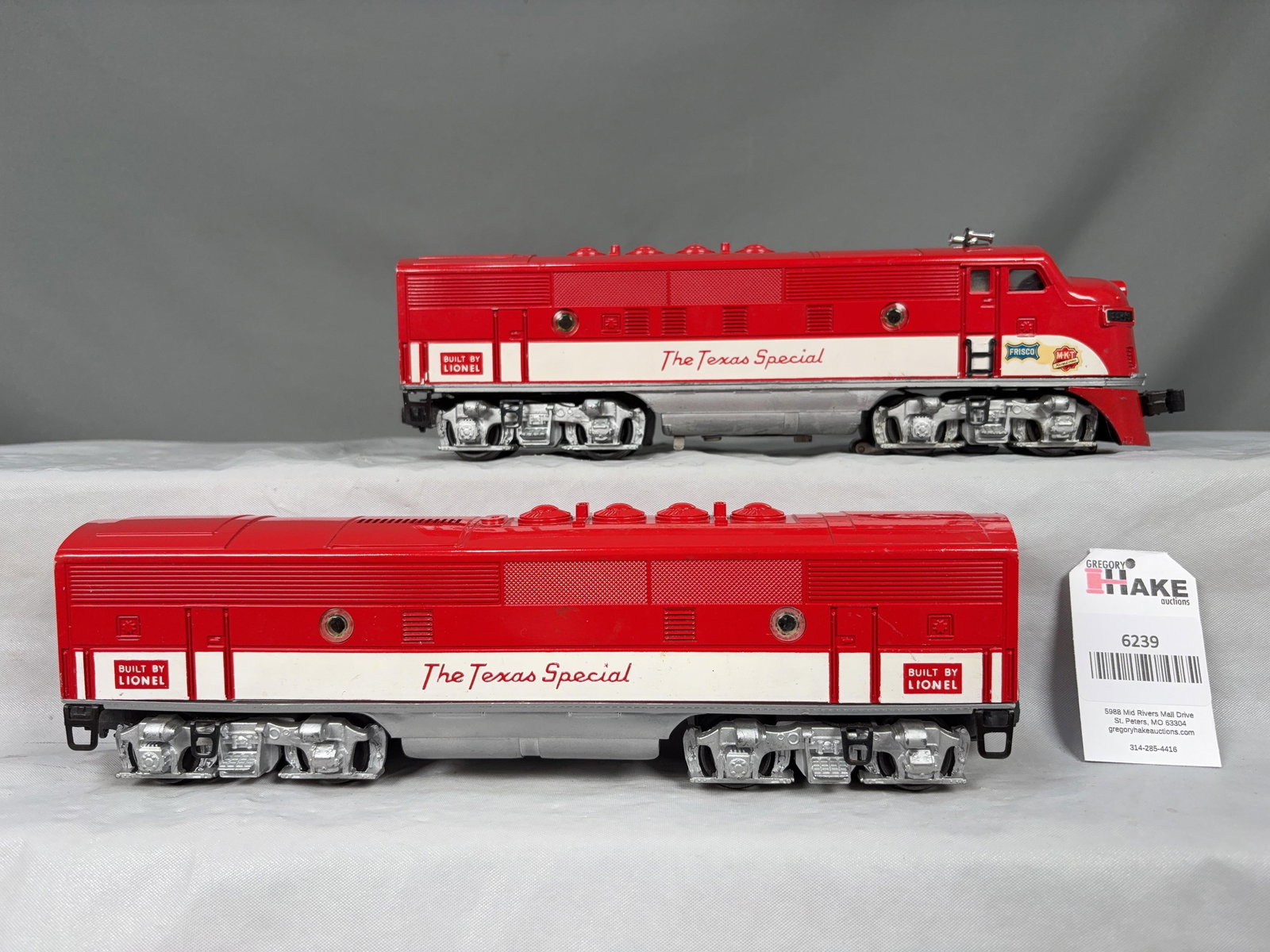 Lionel Postwar 2245 Texas Special AB F3 Diesel Locomotives (1 of 6)
