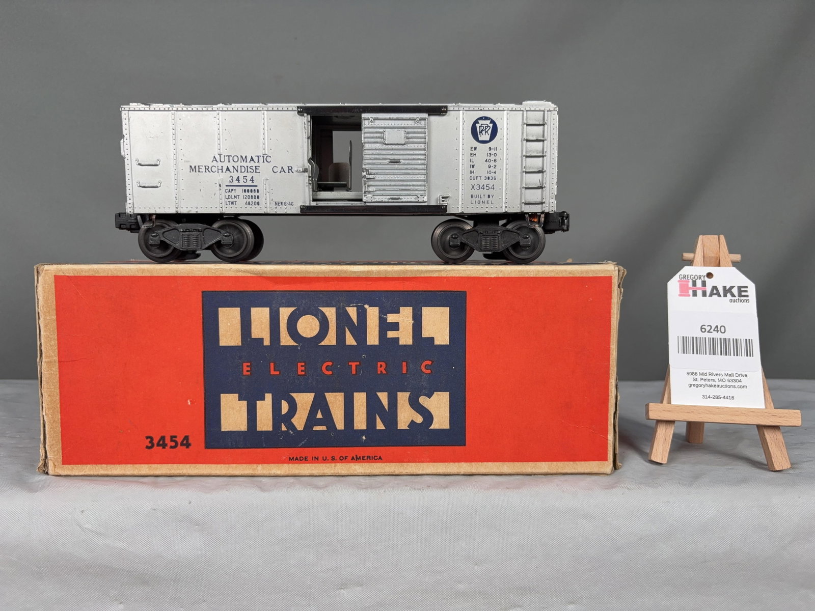 Lionel Postwar 3454 Merchandise Car w/ OB (1 of 6)