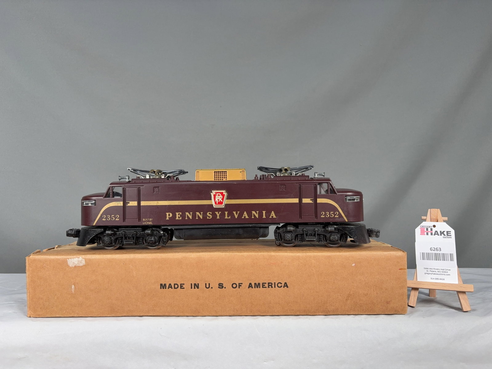 Lionel Postwar 2352 Pennsylvania EP-5 Electric Locomotive w/OB (1 of 6)