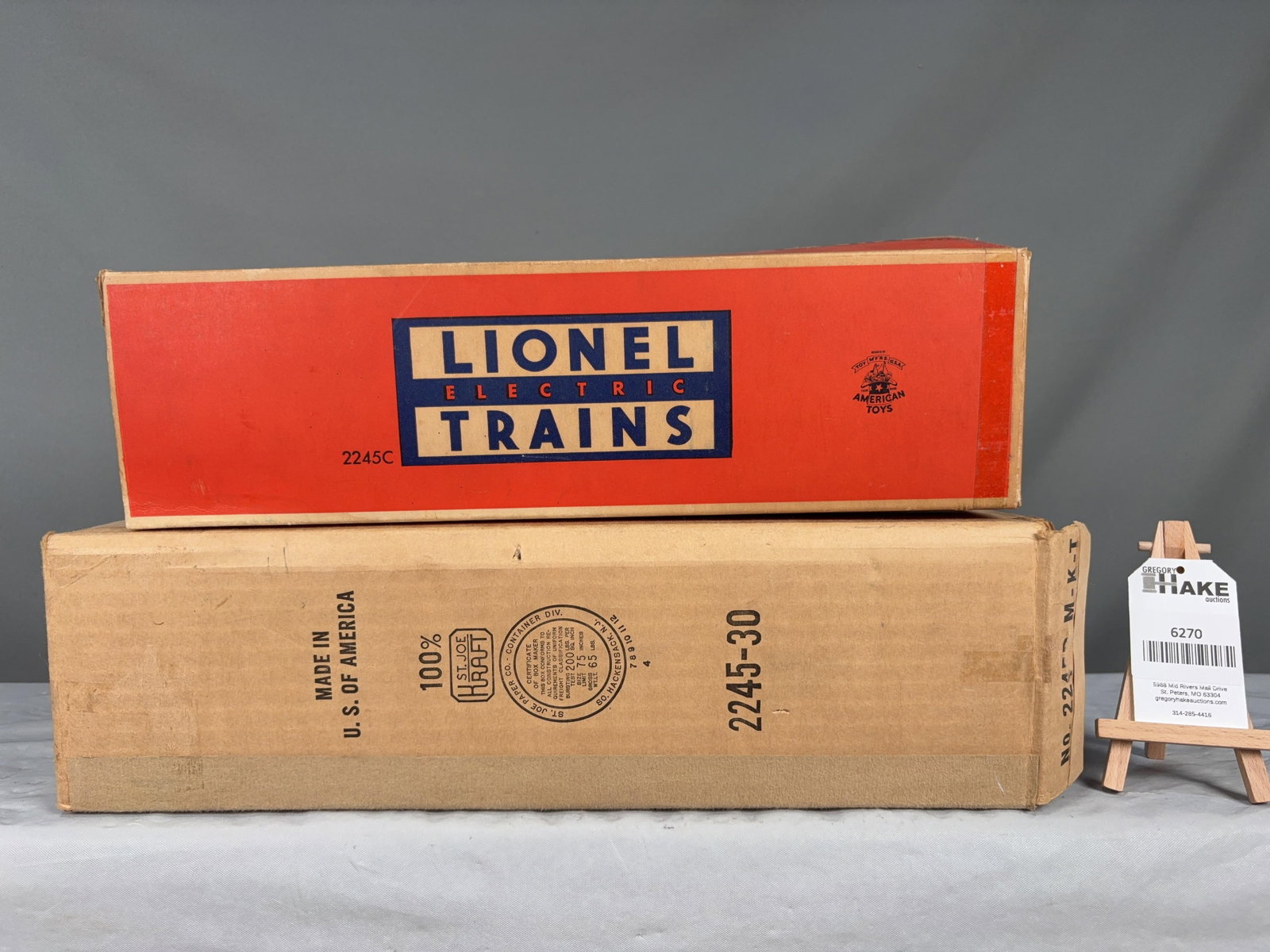 Lionel Postwar 2245 P&C Texas Special Empty Boxes (1 of 6)