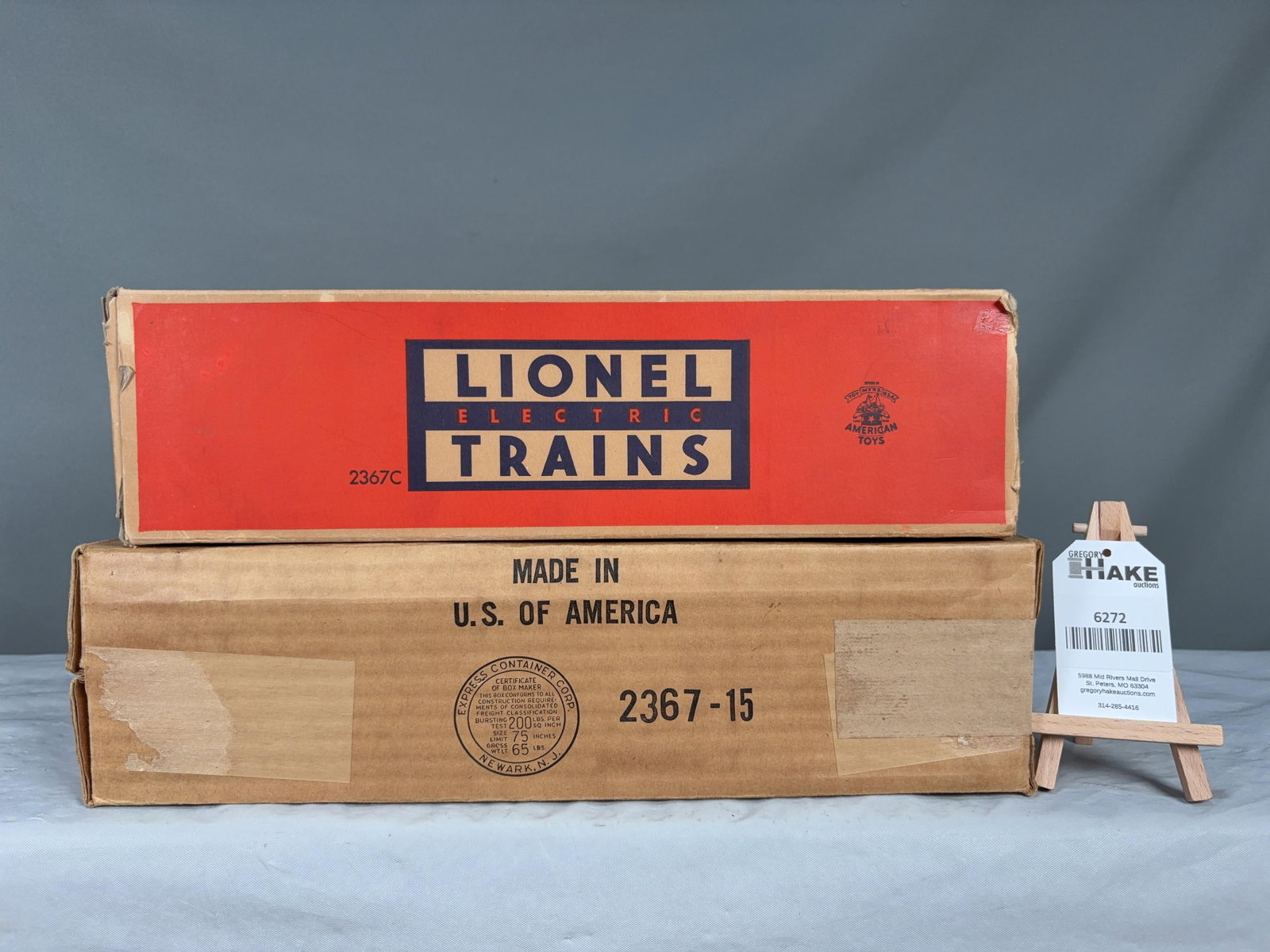 Lionel Postwar 2367 P&C Wabash F3 Empty Boxes (1 of 6)