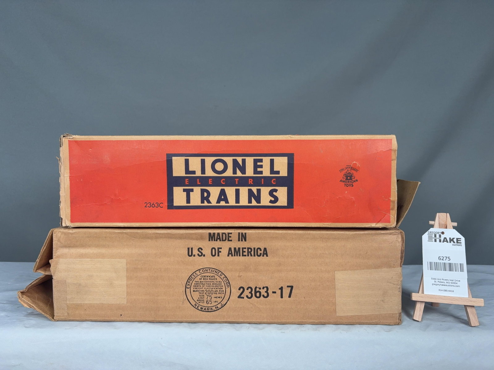 Lionel Postwar 2363 P&C Illinois Central F3 Boxes (1 of 6)
