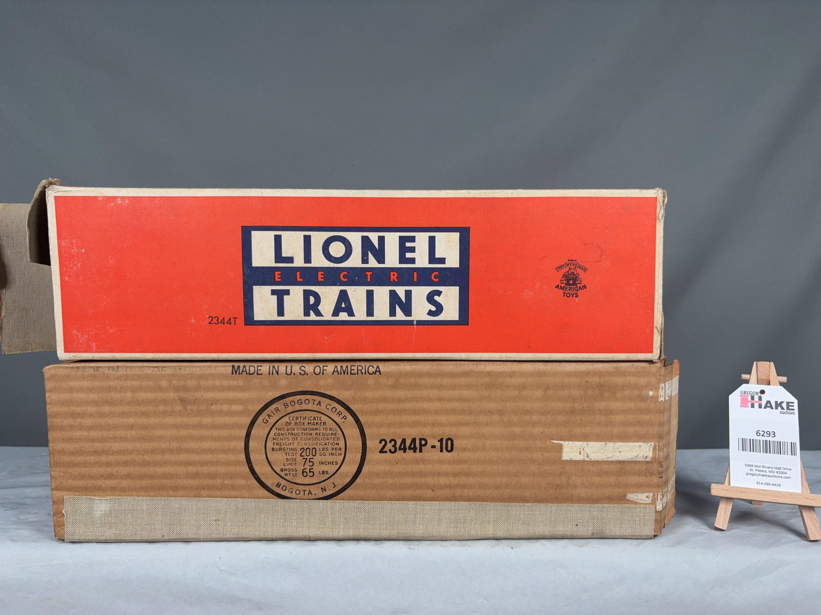 Lionel Postwar 2344 P and T NYC Empty Boxes (1 of 6)