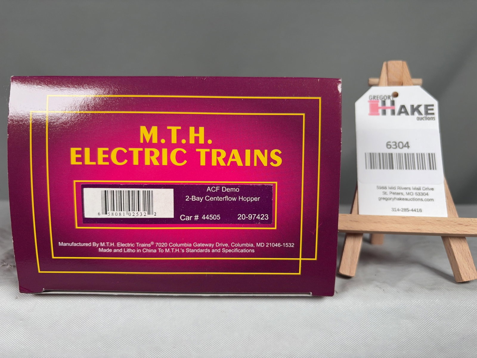 MTH ACF 2-Bay Centerflow Hopper 20-97423 w/OB (1 of 2)