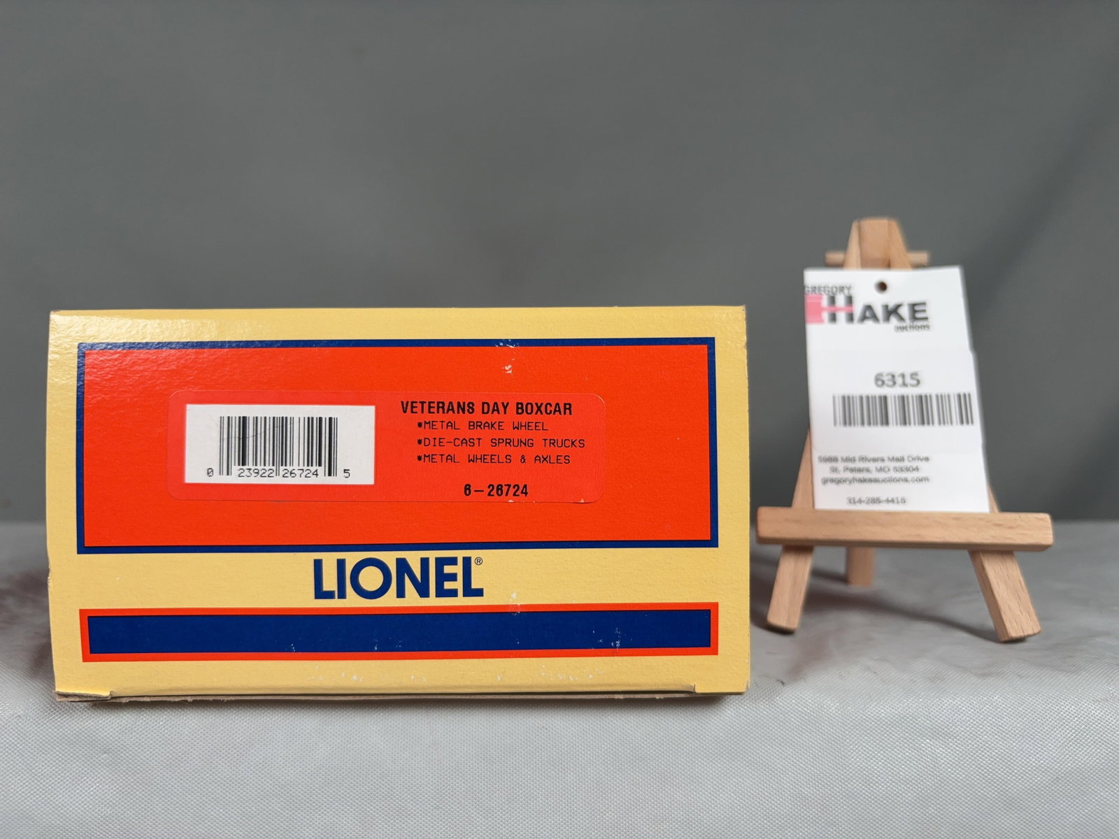 Lionel Veterans Day Boxcar 26724 w/OB (1 of 2)