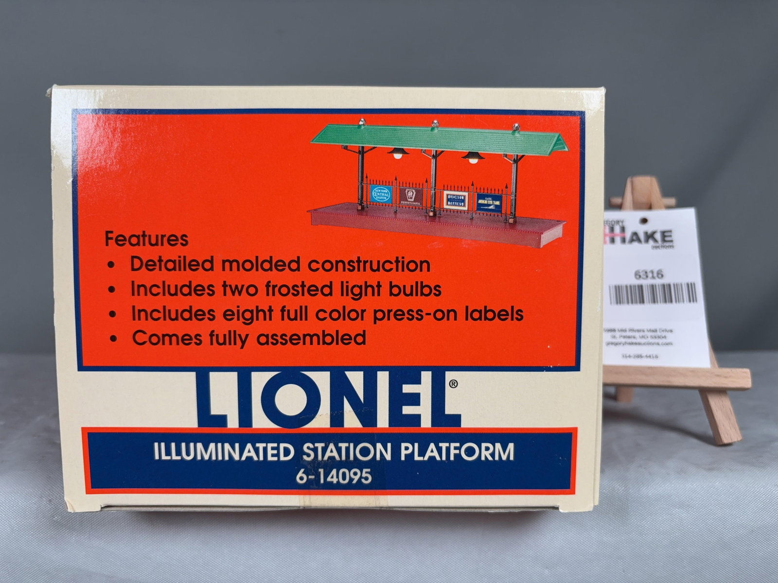 Lionel Illuminated Station Platform 14095 w/OB (1 of 2)