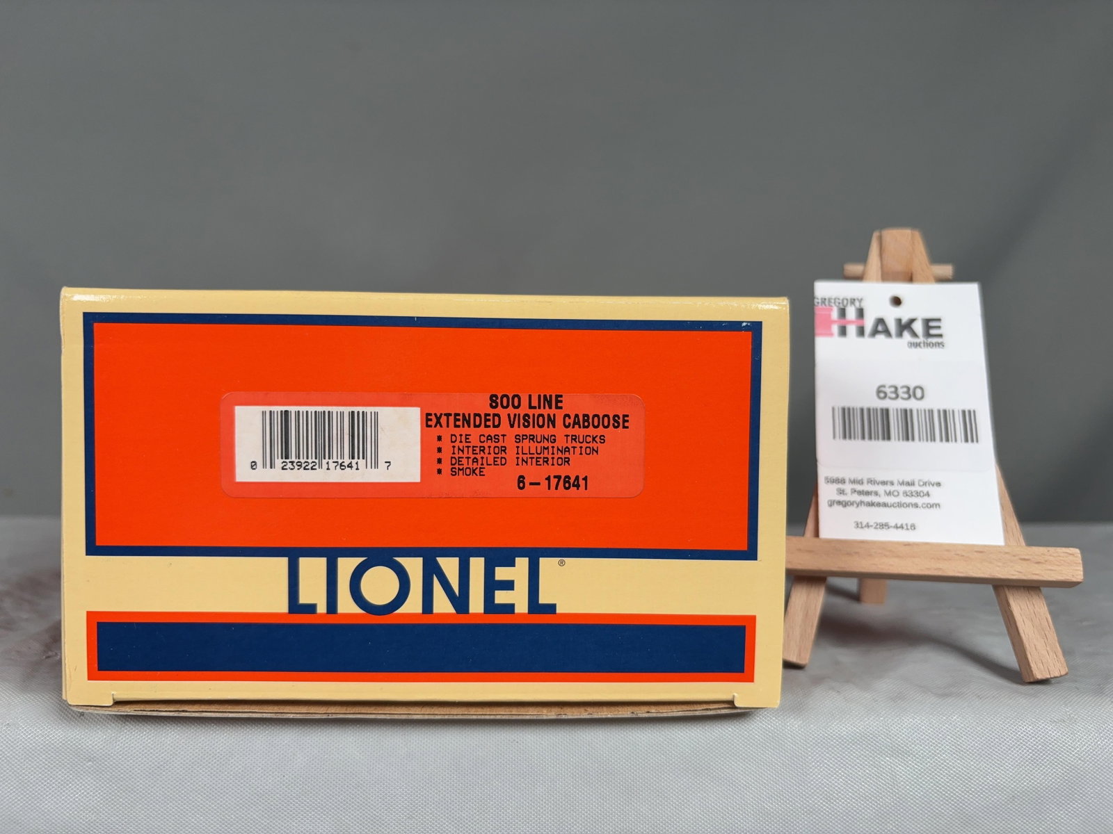 Lionel 800Line Extended Vision Caboose 17641 w/OB (1 of 2)