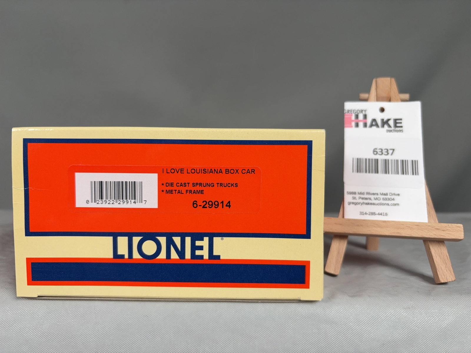 Lionel I Love Louisiana Box Car 29914 w/OB (1 of 2)