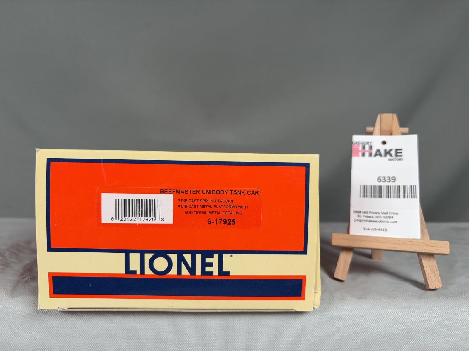 Lionel Beefmaster Unibody Tank Car 17925 w/OB (1 of 2)