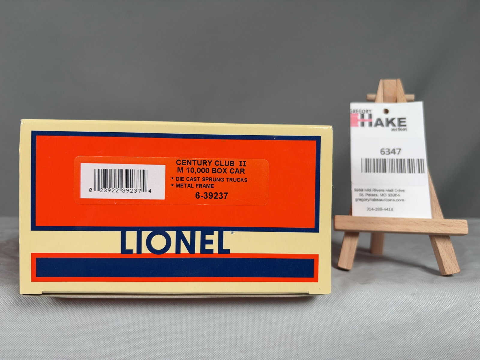 Lionel Century Club II M 10,000 Box Car 39237 w/OB (1 of 2)