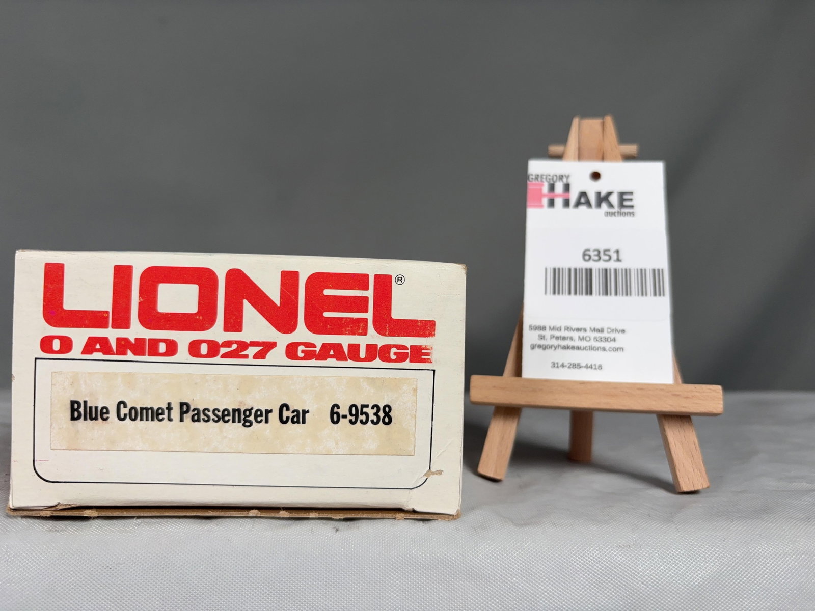 Lionel Blue Comet Passenger Car 9538 w/OB (1 of 2)