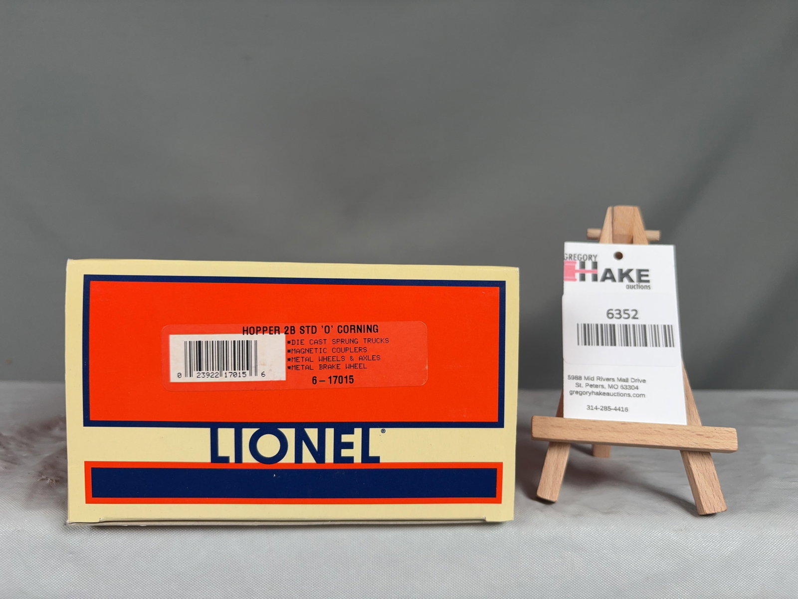 Lionel Hopper 2B STD 'O' Corning 17015 w/OB (1 of 2)