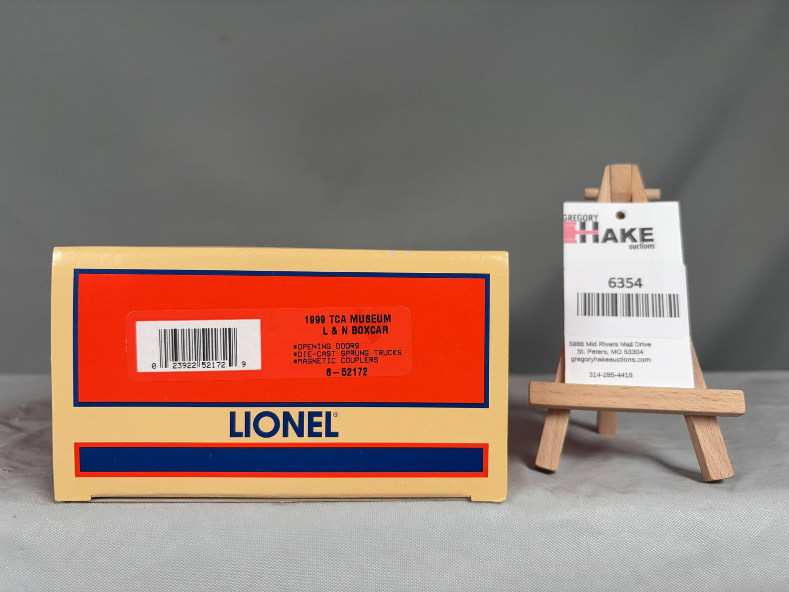 Lionel 1999 TCA Museum L&N Box Car 52172 w/OB (1 of 2)
