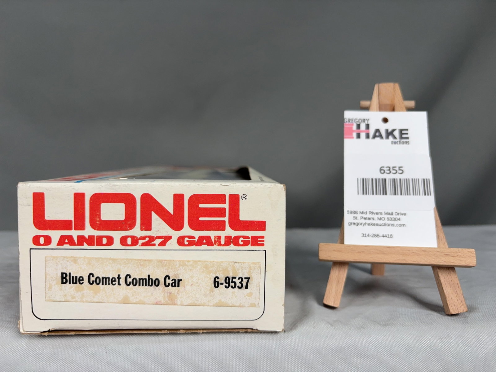 Lionel Blue Comet Combo Car 9537 w/OB (1 of 2)
