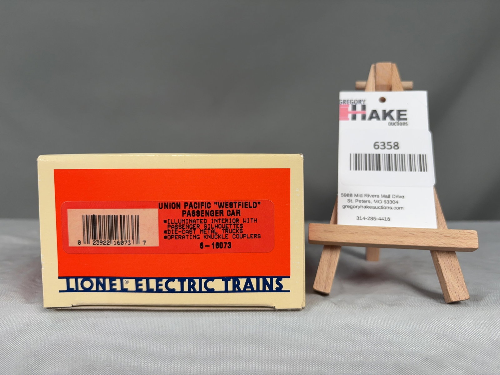 Lionel Union Pacific "Westfield" Passenger Car 16073 w/OB (1 of 2)