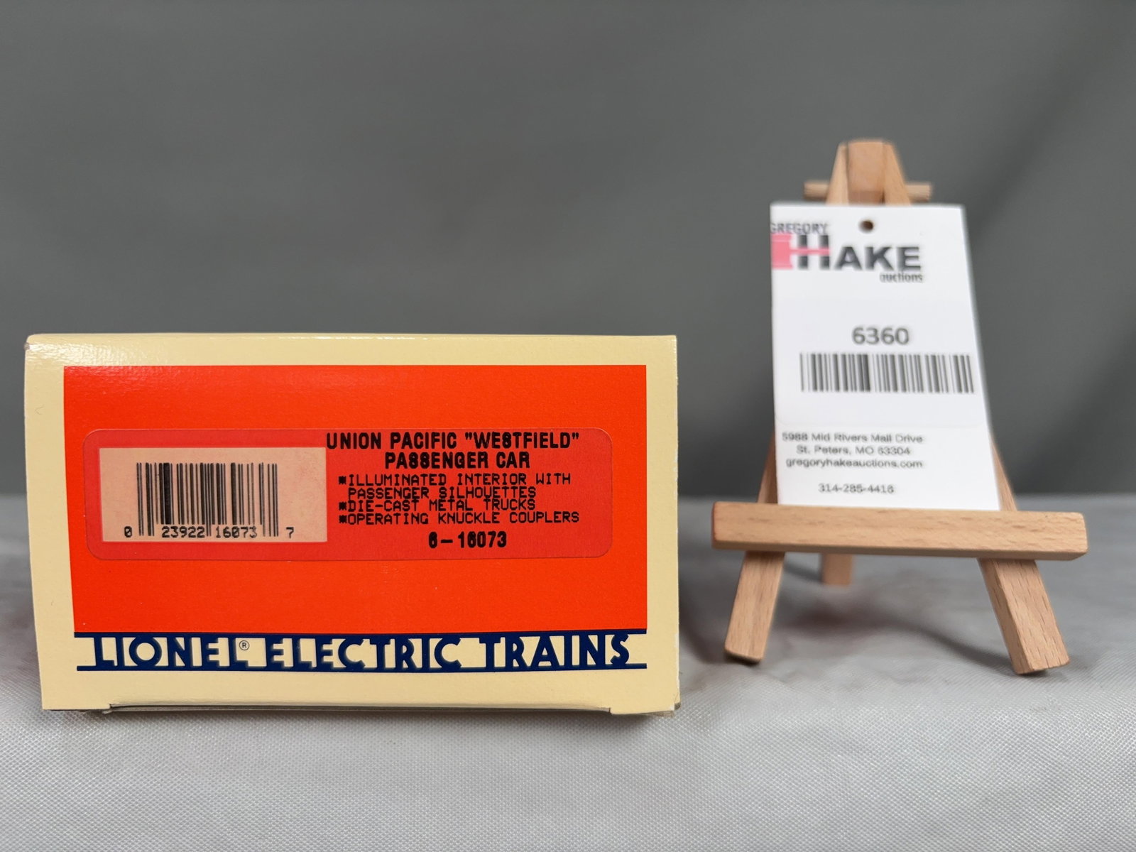 Lionel Union Pacific "Westfield" Passenger Car 16073 w/OB (1 of 2)