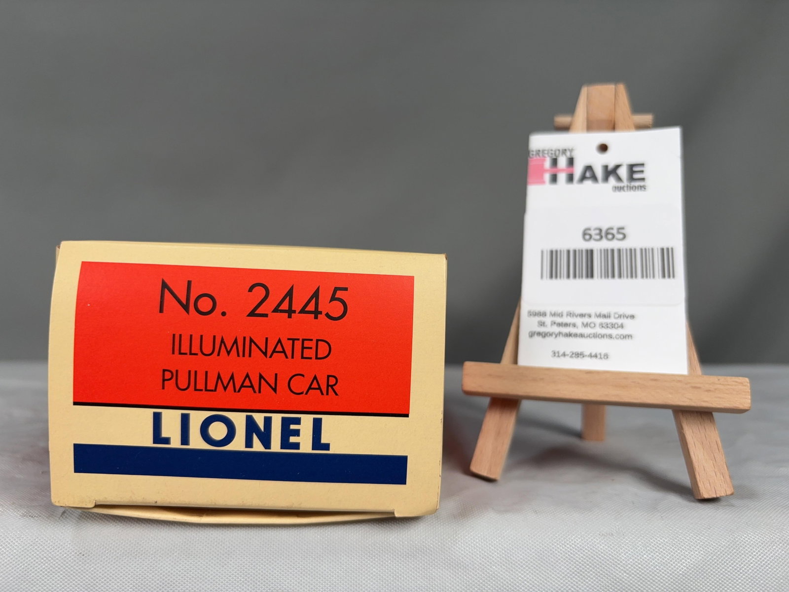 Lionel LTI Illuminated Pullman Car No. 2445 w/ OB (1 of 3)
