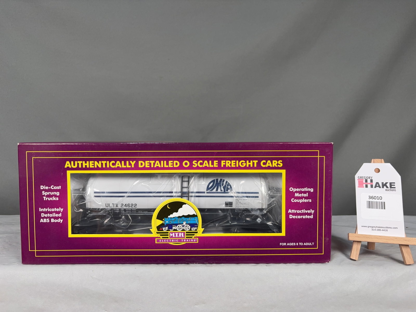 MTH OMYA Funnel Flow Tank Car 20-96096, w/OB - 2