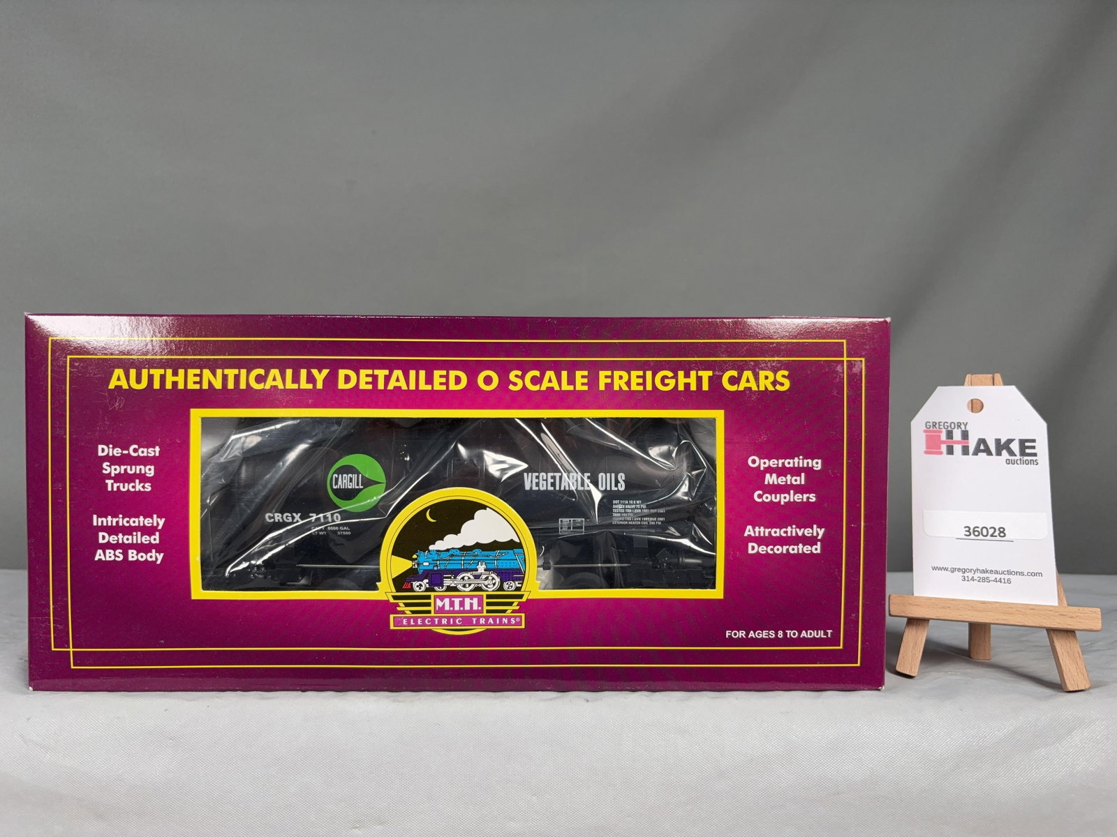 MTH Cargill 8000 Gallon Tank Car 20-96032 w/ OB - 2