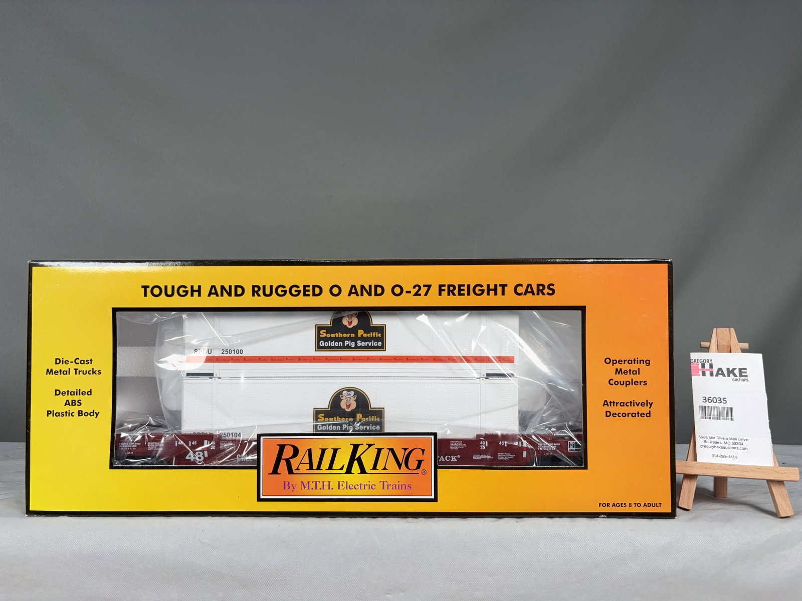 MTH Southern Pacific Husky Stack Car 30-7690 w/ OB - 2