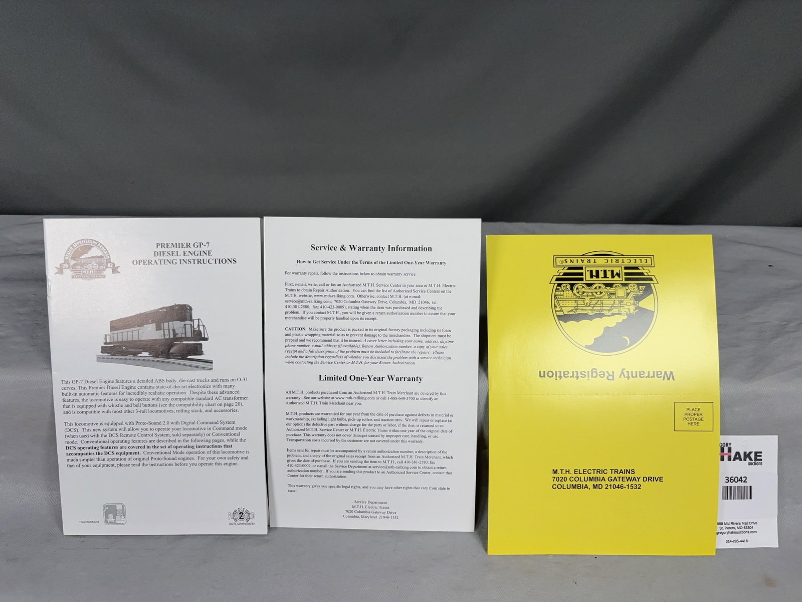 MTH Milwaukee Road GP-7 Diesel Engine w/ Proto-Sound 2.0 20-80004B w/ OB - 4