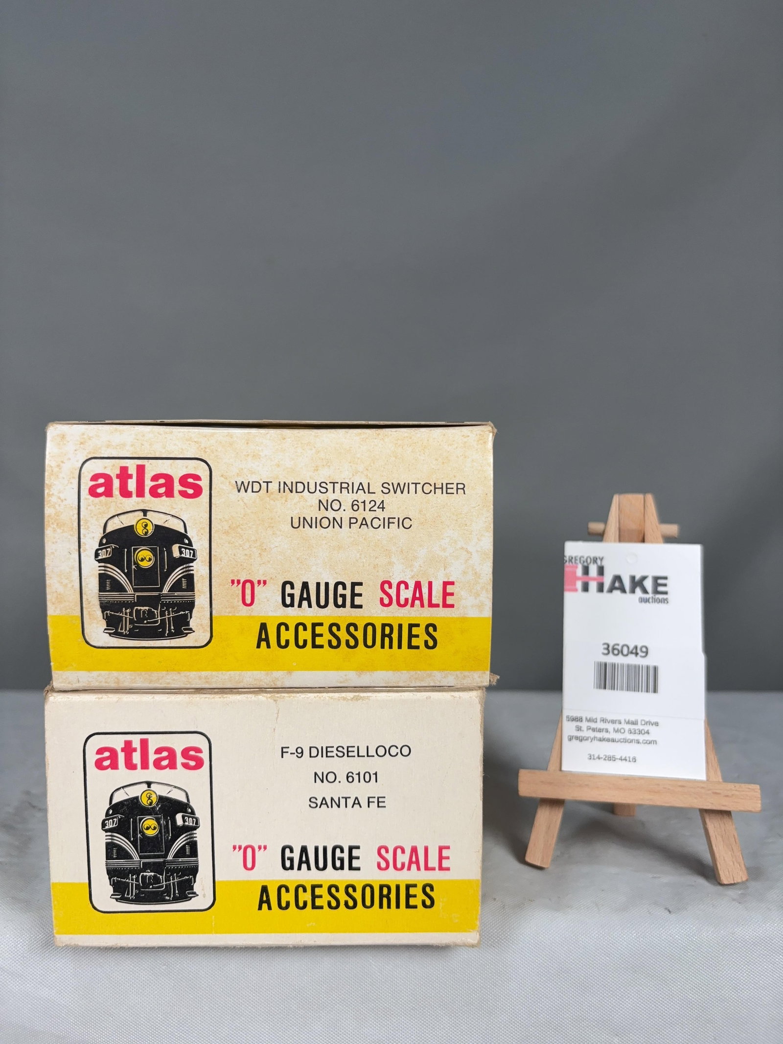 2 Atlas O Scale Cars w/OB's (1 of 2)