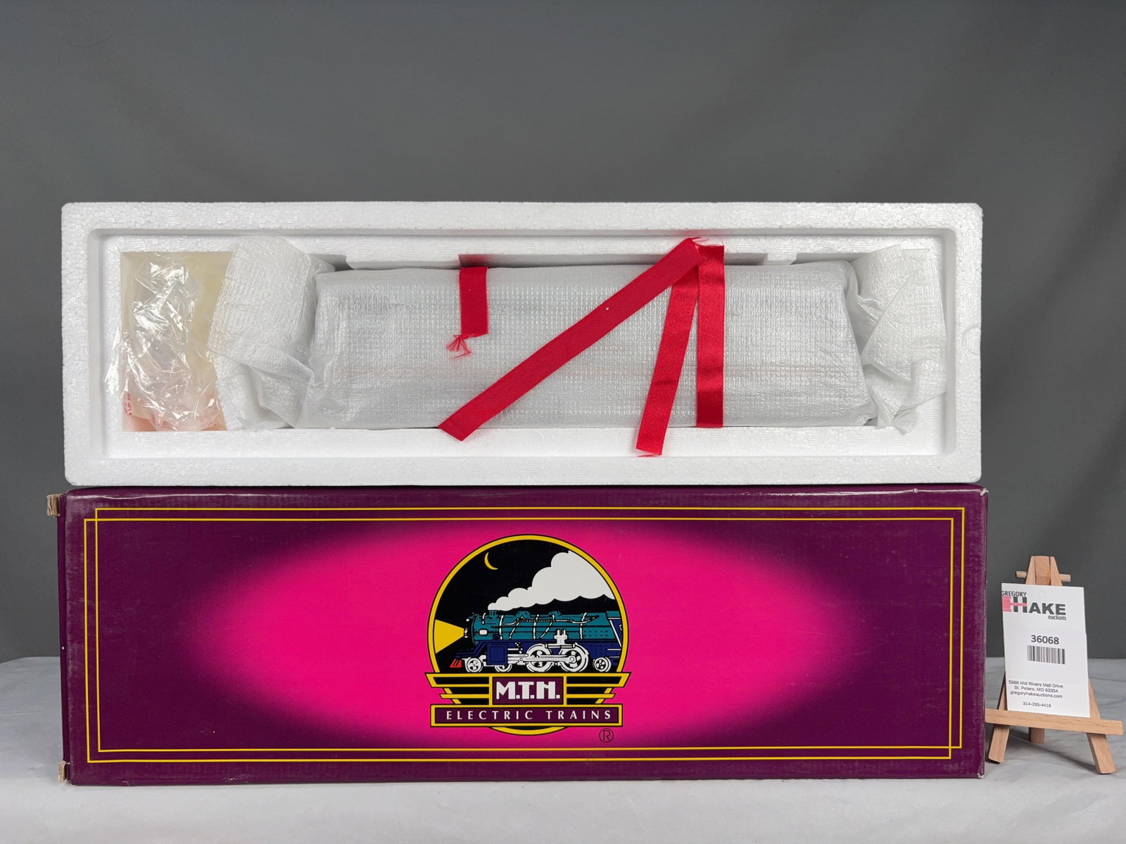 MTH EMD F-3 B-Unit Diesel Santa Fe 3-Rail MT-2151B w/ OB - 2