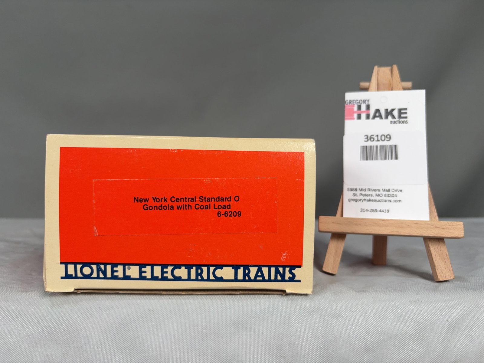 Lionel New York Central Standard O Gondola w/ Coal Loader 6209 w/ OB (1 of 2)