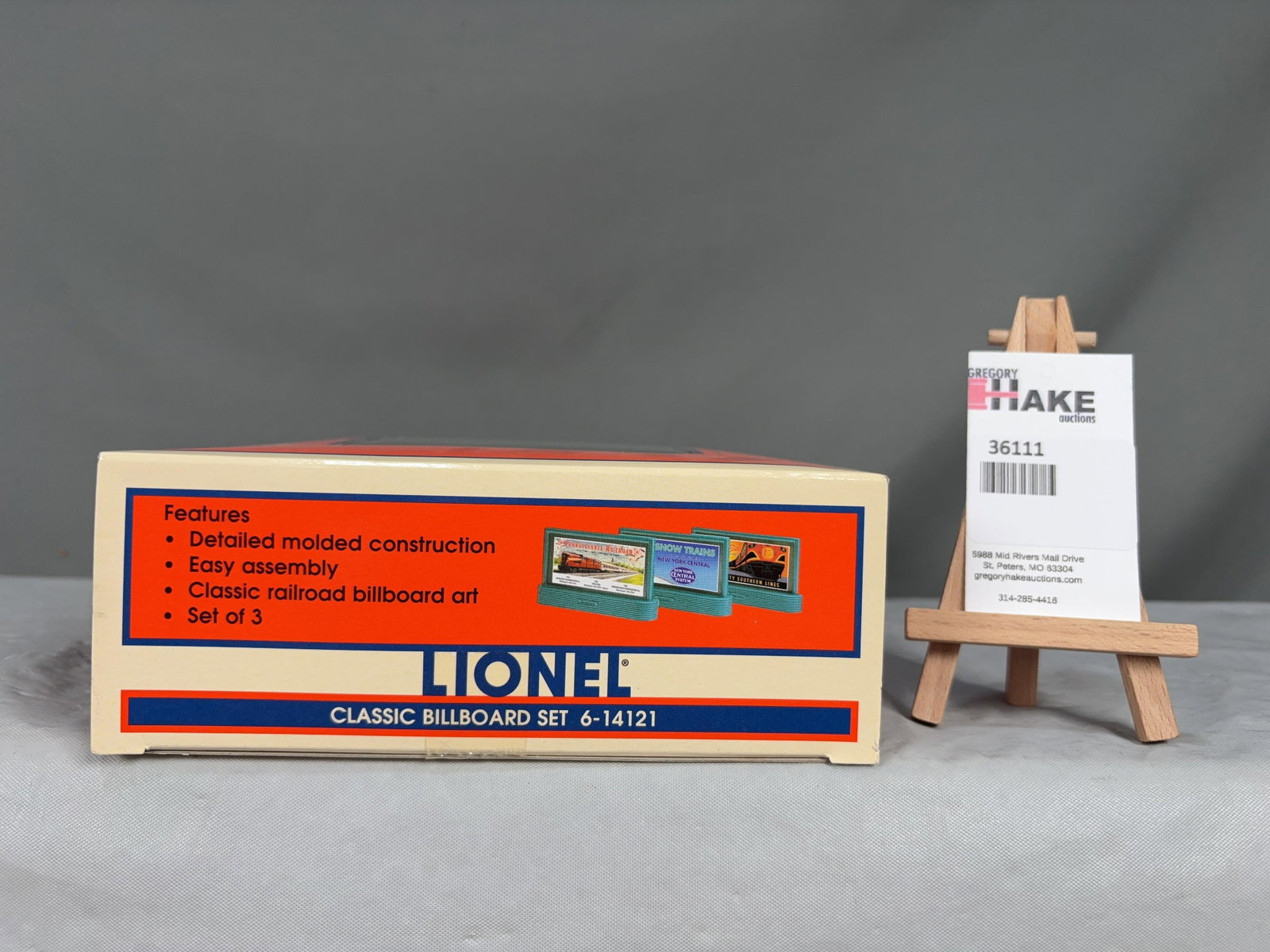 Lionel Classic Billboard Set 14121 w/ OB (1 of 2)